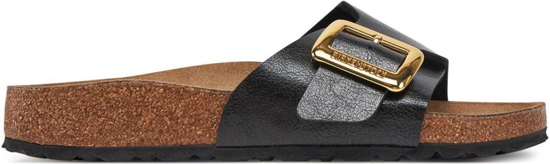 Birkenstock - Catalina Cushion Buckle - Slippers - Zwart - Suède