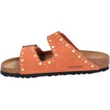 Arizona - Muiltjes - Suède - Open Toe - Platte Hak