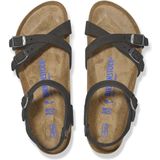 Kumba Sfb - Sandalen - Effen - Leer - Anatomisch Gevormd Voetbed - Platte Hak