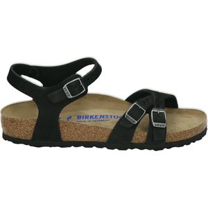 Kumba Sfb - Sandalen - Effen - Leer - Anatomisch Gevormd Voetbed - Platte Hak