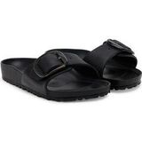 Birkenstock - Madrid Big Buckle - Schoenen - Zwart - Leer