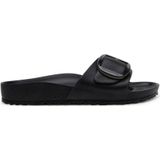 Birkenstock - Madrid Big Buckle - Schoenen - Zwart - Leer