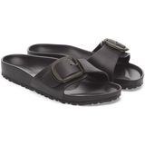 Birkenstock - Madrid Big Buckle - Schoenen - Zwart - Leer