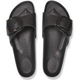Birkenstock - Madrid Big Buckle - Schoenen - Zwart - Leer