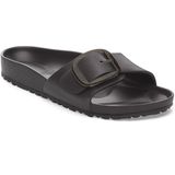 Birkenstock - Madrid Big Buckle - Schoenen - Zwart - Leer