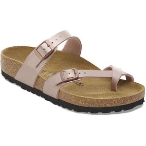 MAYARI - Sandalen - Koper - Leer