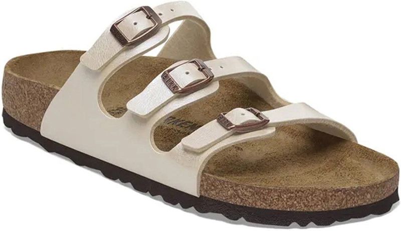 Birkenstock - Florida BS - Sandalen - Zwart - Birko-Flor
