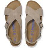 Birkenstock - Tulum - Sandalen - Zwart - Suèdeleer/Nubuckleer