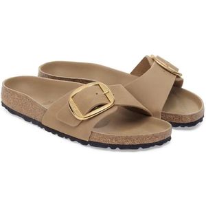 BIRKENSTOCK - Madrid Big Buckle - Slippers - Beige