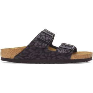 Birkenstock - Arizona - Slipper - Leopard Print - Zwart - Narrow