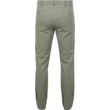 Casa Moda - Pullover - Groen - Katoen - Wijde Fit - V-Hals