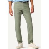 Casa Moda - Pullover - Groen - Katoen - Wijde Fit - V-Hals