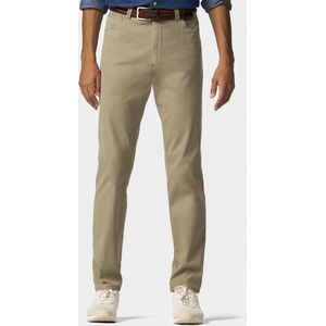 Meyer - Dublin Broek - Beige - Heren - Slim-fit - Gemaakt van Organisch Katoen