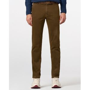 Meyer - Katoenen Broek - Bruin - Regular Fit - 98% Katoen