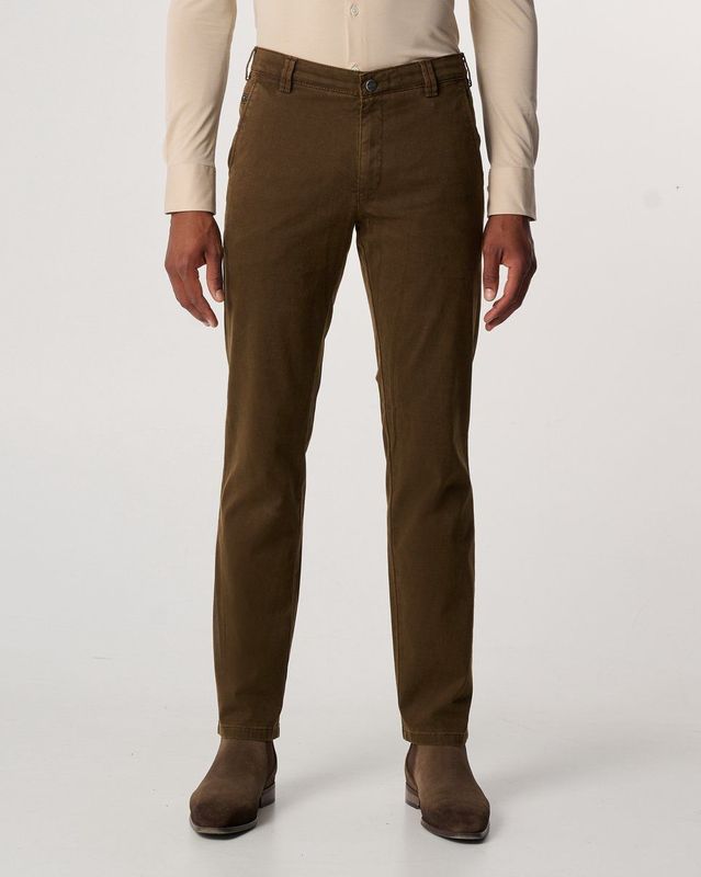 Chino Broek - Effen - Katoen - Waterafstotend