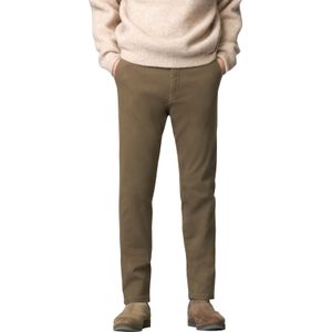 Meyer - Broeken - Chino - Beige - Katoen - Moderne Pasvorm