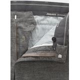 MEYER - Chino - Grijs Gemêleerd - Katoen - Regular Fit