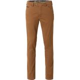 Meyer - Chicago - Broek - Bruin - Katoen/Elastaan