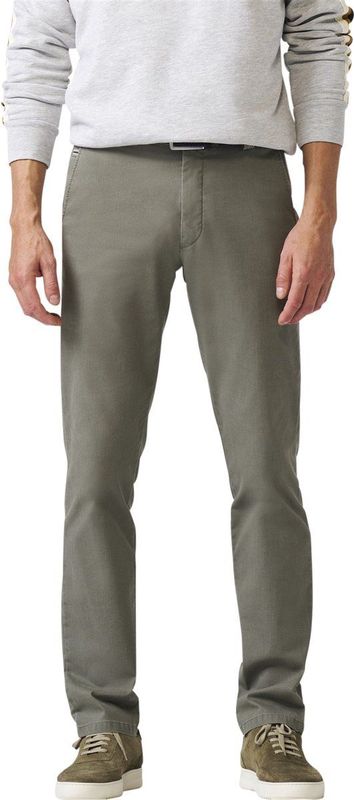 Meyer - Bonn - Chino Broek - Groen - Katoenmix