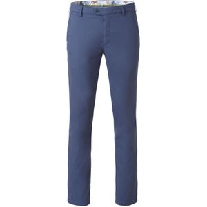 Meyer - ROMA Chino - Blauw - Biologisch Katoen