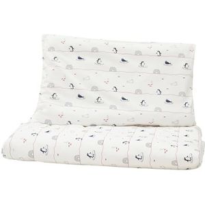 Kinderjersey beddengoedset van biologisch katoen, 100 x 135 cm, kussen 40 x 60 cm, GOTS-gecertificeerd