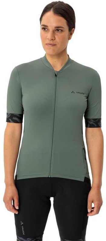 Vaude - Kuro Full Zip II - Wielertrui - Groen - Korte Mouw