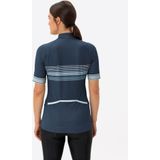 VAUDE - Dames Fietsshirt - Korte Mouwen - Zwart - Gerecycled Polyester