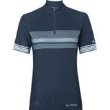 VAUDE - Dames Fietsshirt - Korte Mouwen - Zwart - Gerecycled Polyester