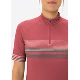 Vaude - Posta Half Zip Tricot II - Fietsshirt - Rood