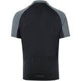 VAUDE - Matera Fullzip - Fietsshirt - Zwart - Elastisch - Ademend