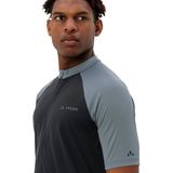 VAUDE - Matera Fullzip - Fietsshirt - Zwart - Elastisch - Ademend