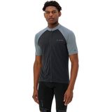 VAUDE - Matera Fullzip - Fietsshirt - Zwart - Elastisch - Ademend