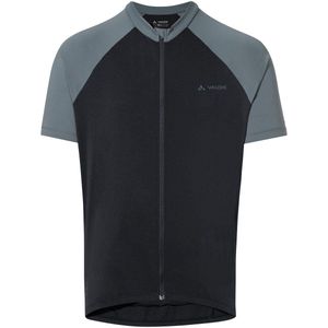 VAUDE - Matera Fullzip - Fietsshirt - Zwart - Elastisch - Ademend