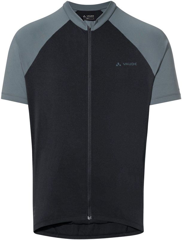 VAUDE - Matera Fullzip - Fietsshirt - Zwart - Elastisch - Ademend