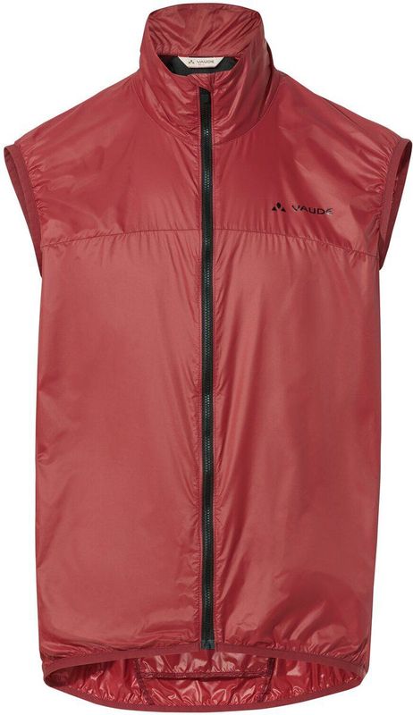 VAUDE - Matera Air - Fietsvest - Zwart - Windafstotend, Ademend, Gerecycled Materiaal