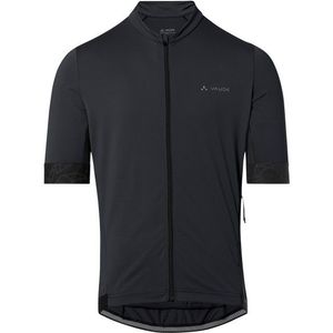 Vaude - Kuro Full Zip II - Wielertrui - Zwart - Korte Mouw