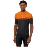 Vaude - Heren Wielershirt - Groen - Gerecycled Polyester - Korte Ritssluiting