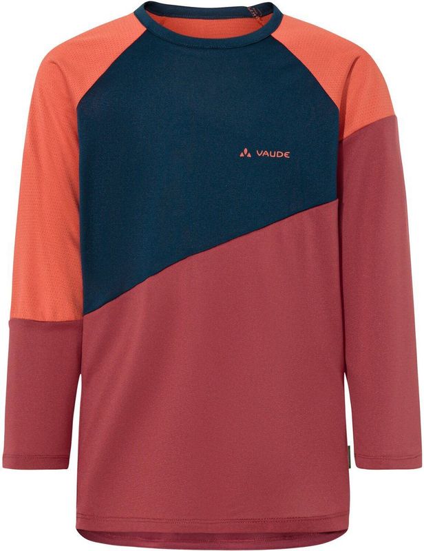 Vaude - Kid's Moab L/S Sportshirt - Rood - 100% Polyester