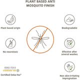 VAUDE - Kids Caprea Antimos - Wandelbroek - Groen - Eco Finish