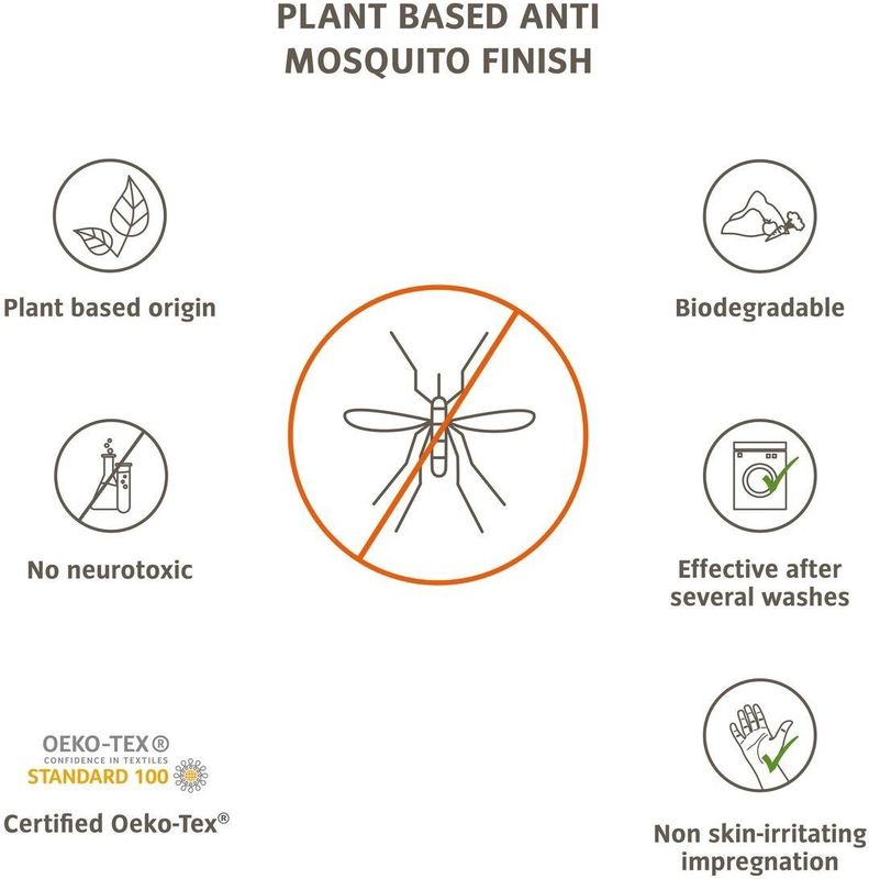 VAUDE - Kids Caprea Antimos - Wandelbroek - Groen - Eco Finish