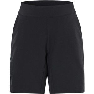 VAUDE - Kids Qimsa Stretch - Fietsbroek - Zwart - Gerecycled Polyester, Sneldrogend