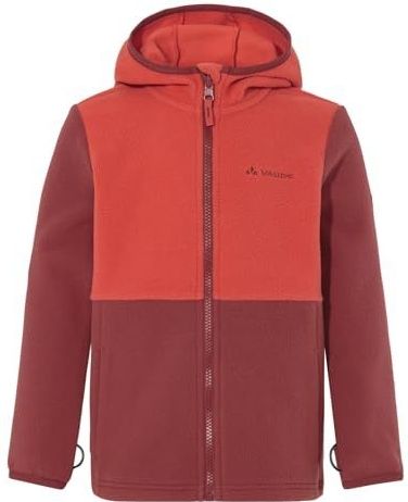 Vaude Kids Pulex Hooded Jacket II Fleecevest (Kinderen |rood)