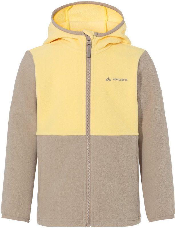 VAUDE - Pulex II - Fleece Jas - Donkerbeige / Pasteelgeel