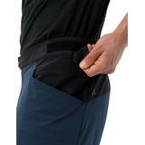 Vaude Qimsa Pro Korte Broek - Zwart - Elastisch - Ademend - Sneldrogend