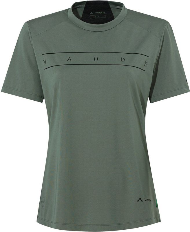 VAUDE - Qimsa - Fietsshirt - Dames - Ademend en Sneldrogend, Gerecycled Polyester en Elastaan