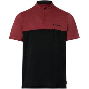 Vaude - Qimsa Shirt - Fietsshirt - Zwart - 88% Polyester, 12% Wol