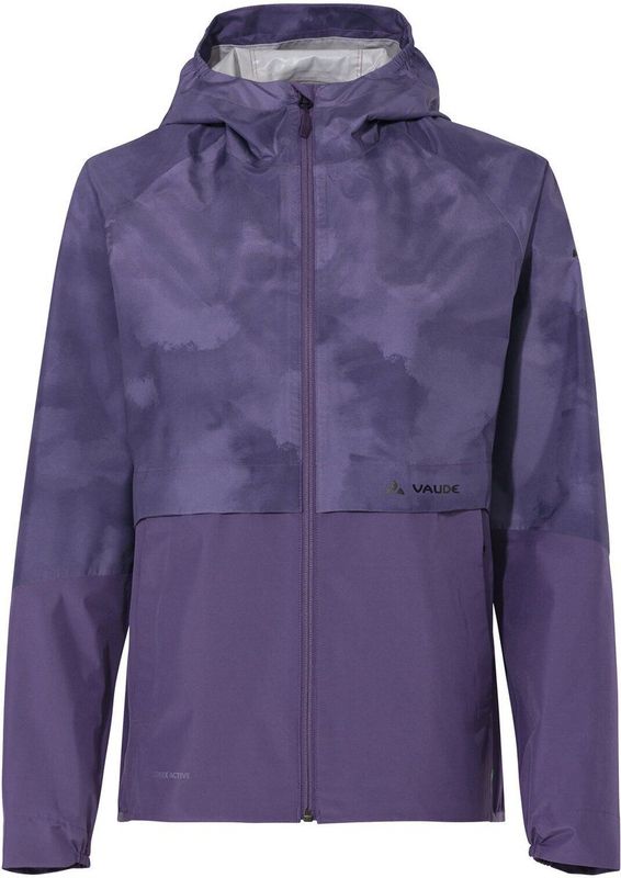 VAUDE - Loamer - Regenjack - Zwart - 2,5 Lagen - Waterdicht tot 10.000 mm