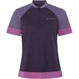 VAUDE Altissimo Q-Zip Shirt - Fietsshirt - Lichtblauw - Drirelease® Materiaal