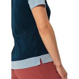 VAUDE Dames Bikeshirt - Korte Ritssluiting - Licht - Geurremmend - Drirelease®