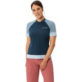 VAUDE Dames Bikeshirt - Korte Ritssluiting - Licht - Geurremmend - Drirelease®